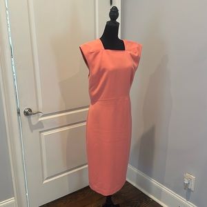 Coral size 12 banana republic dress